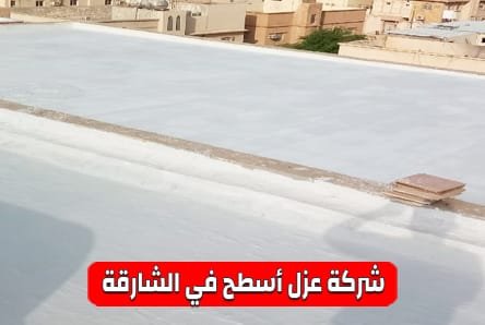 شركة عزل اسطح في الشارقة | خصم 40 % | اصلاح المنزل