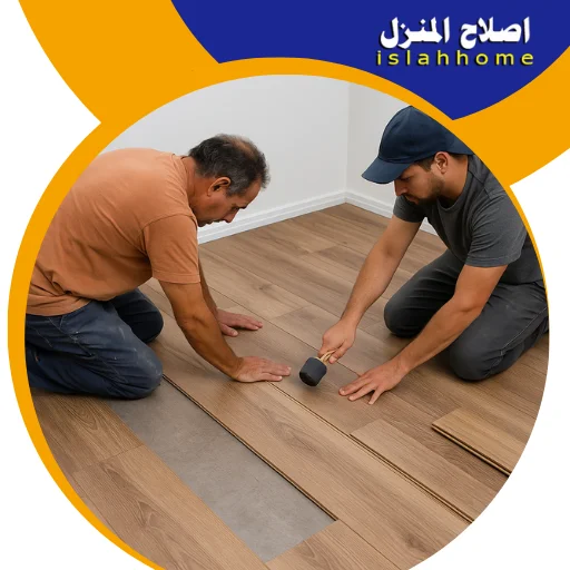 تركيب باركيه في العين