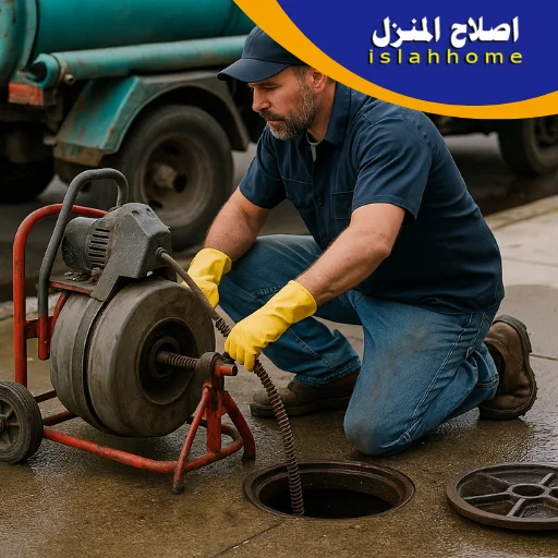 تسليك مجاري في عجمان الحليو | 0561510496 | خبراء الصيانة الطارئة 24 ساعة 4 تسليك مواسير المجاري في عجمان