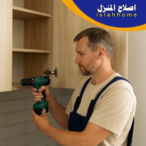 نجار تفصيل وصيانة أبواب وغرف نوم ومطابخ